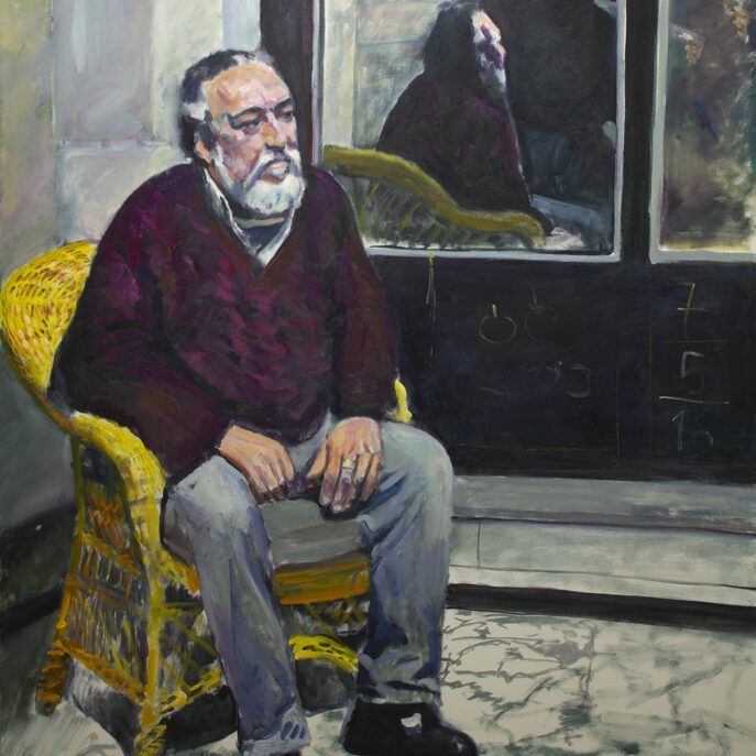 óleo, pintura, arte